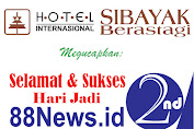 HUT Ke-2 Media 88News dari Hotel Sibayak Berastagi