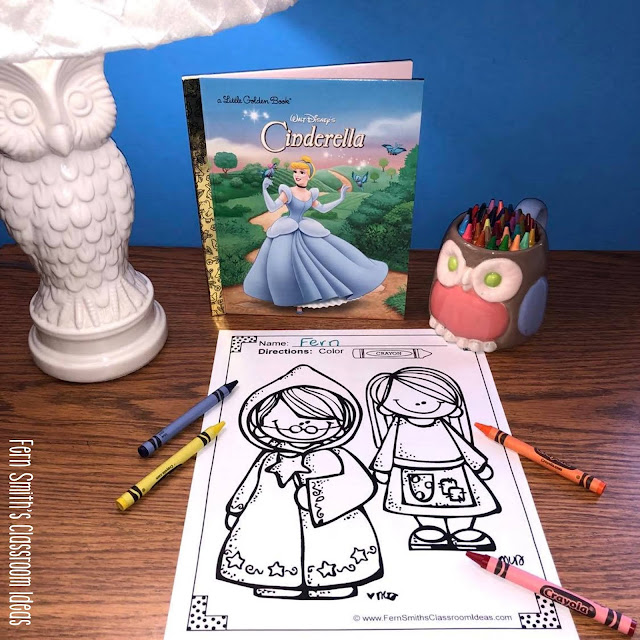 Grab These Classic Children's Stories Coloring Book Pages For Your Students Today!