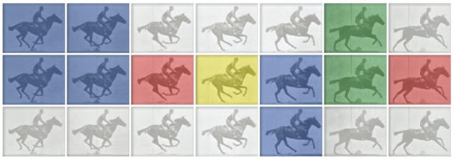 Google Doodle Homage - Homenagem de 182 anos de Nascimento de Muybridge