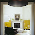 Interiores en blanco, negro y amarilloBlack, white and yellow interiors