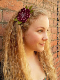 Felt Flower Headband Tutorial