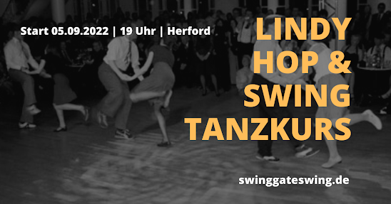 Lindy Hop Swing Tanzen Herford Bielefeld Tanzkurs Herbst 2022 Maja Bernard