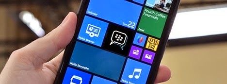 BBM di Windows Phone Sudah Versi Lengkap