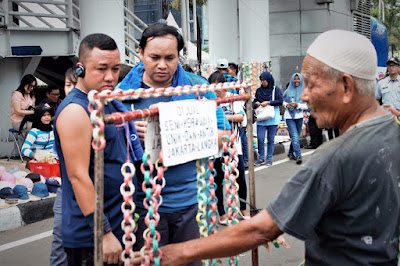 Tali soh di car free day