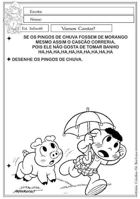 Atividade Paródia Música na Escola