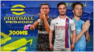 Download eFootball PES 2022 PPSSPP Android Best Graphics English Version & Update Full Transfer