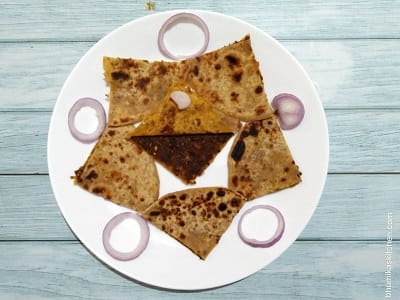 Onion Paratha Recipe In Hindi