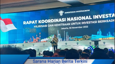 Bupati Pinrang Ikuti Rakornas Investasi Di Jakarta 