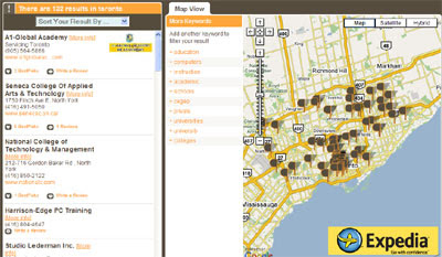 ZipLocal Map