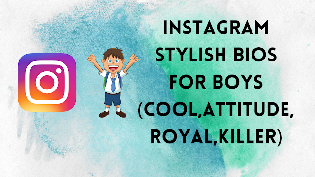 250+ Instagram Bio For Boys - Attitude,Royal,Killer Bios For Boys