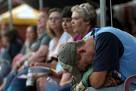 WISE, VA - JULY 26, 2008: Patients await dental care at the Remote Area Medical (RAM), clinic July 26, 2008 in Wise, Virginia. The free clinic, which lasts 2 1/2 days, is the largest of its kind in the nation, and organizers expected to treat more than 2,500 people over the weekend, mostly providing dental and vision services. Residents of the 