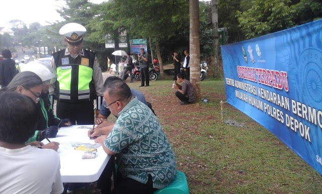 Razia Samsat Depok Tindak 31 Penunggak Pajak