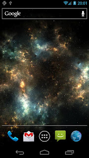 Shadow Galaxy Live Wallpaper