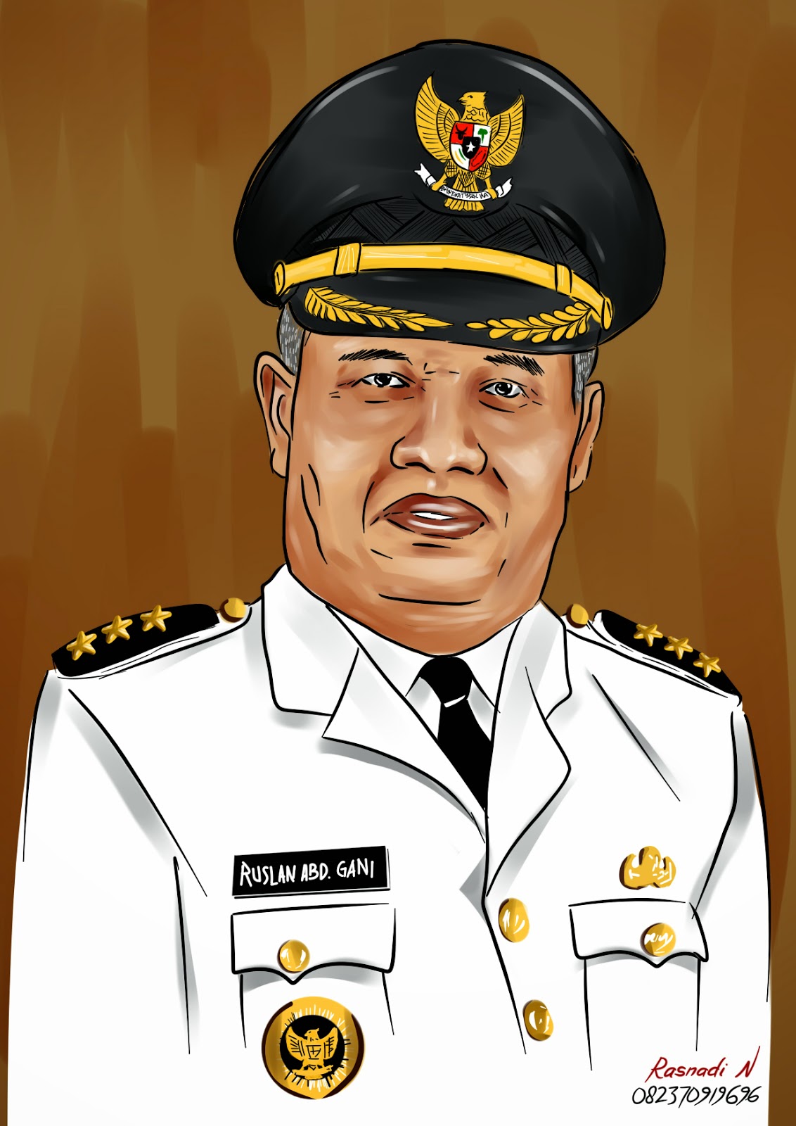 Gambar Edan Karikatur  Artis Tokoh  Nasional Indonesia Asoy 