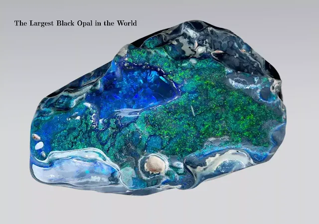 The Largest Black Opal in the World