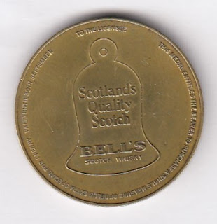 Bell's Scotch Whisky token from a Scottish Open Golf tournament