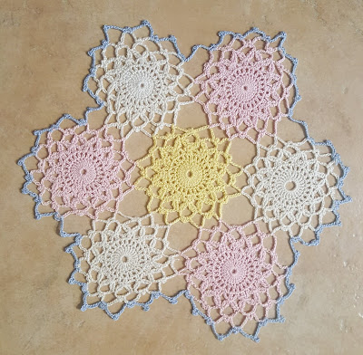 new crochet doily free pattern