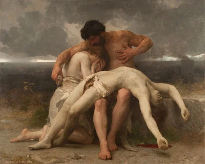 The First Mourning painting William Adolphe Bouguereau