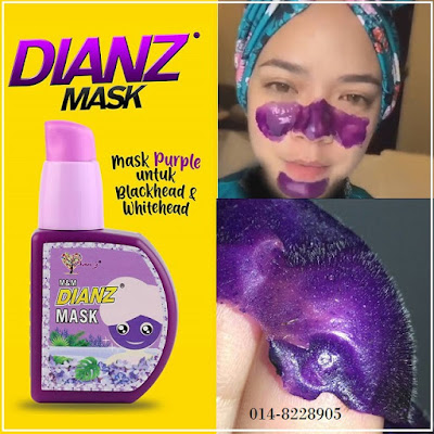 Dianz Masker Lavender Buang Blackhead