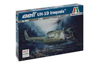 Italeri 1/48 UH-1D Iroquois (849) Colour Guide & Paint Conversion Chart