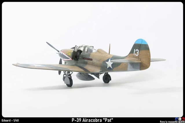 Maquette du P-400 Airacobra "PAT" d'Eduard au 1/48.