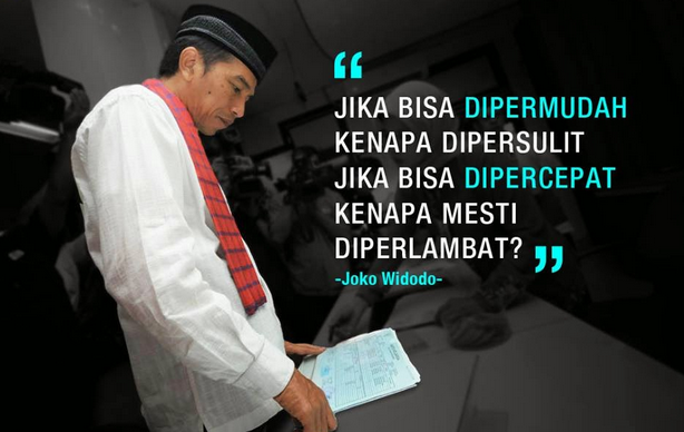 Kata Kata Bijak Jokowi dalam Bahasa Inggris dan Artinya 
