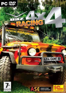 UAZ Racing 4x4 pc dvd front cover