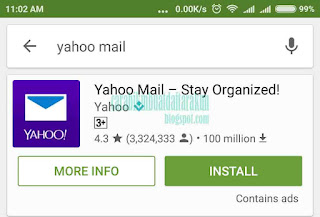 cara daftar buat email baru di yahoo lewat hp