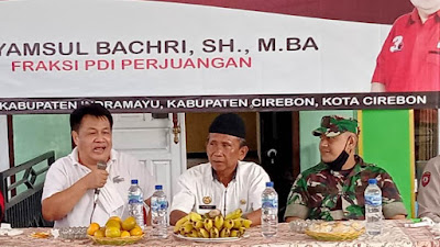 Warga Karangwareng Kabupaten Cirebon Sampaikan Aspirasi Kepada Anleg Syamsul Bachri