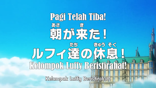 One Piece Episode 1079 Subtitle Indonesia