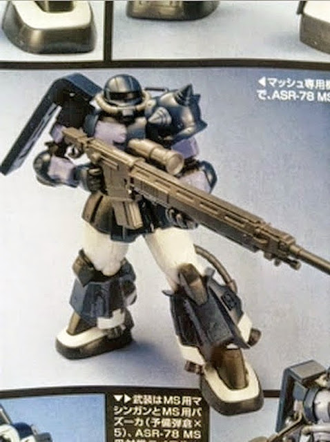 HG 1/144 Zaku II Black Tri-Star High Mobility Type