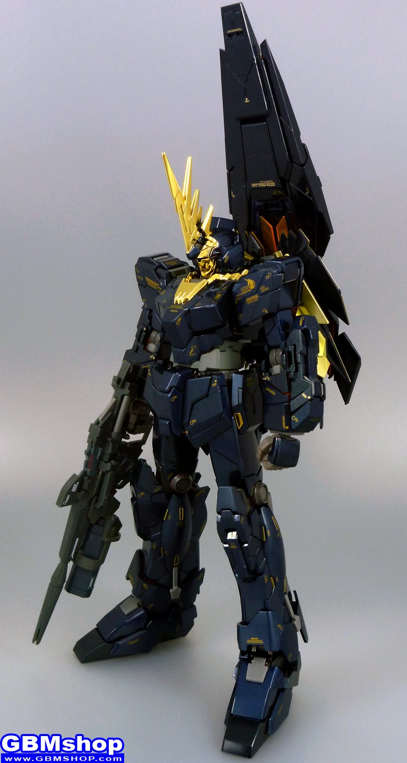 Gundam Fix Figuration METAL COMPOSITE #1011 RX-0 Unicorn Gundam 02 Banshee + Bandai 1/100 MG RX-0[N] Unicorn Gundam 02 Banshee Norn Full Armed Banshee