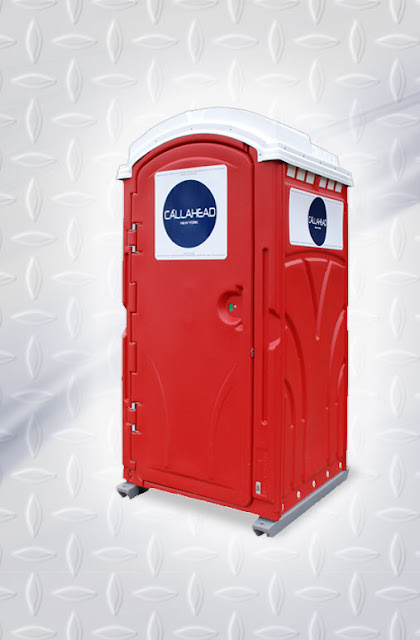 Red Head Portable Toilet