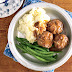 lamb rissoles with onion gravy