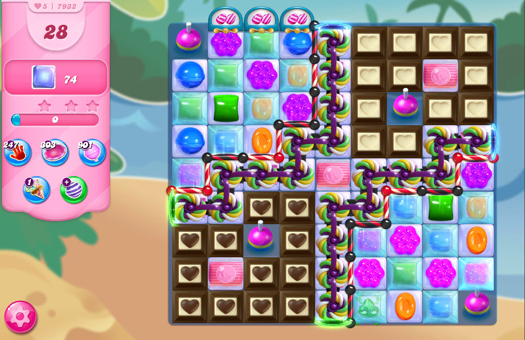 Candy Crush Saga level 7932