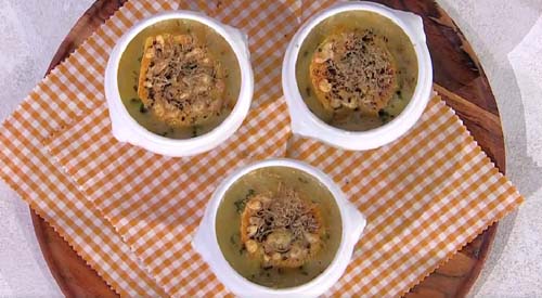 Zuppa di cipolle gratinata ricetta Ivano Ricchebono