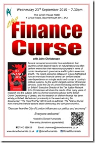 Finance Curse 23 September 2015