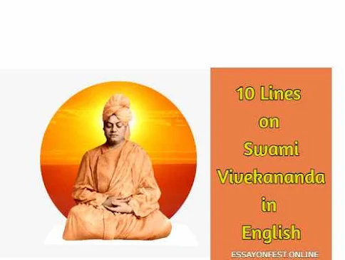 10 Lines on Swami Vivekananda