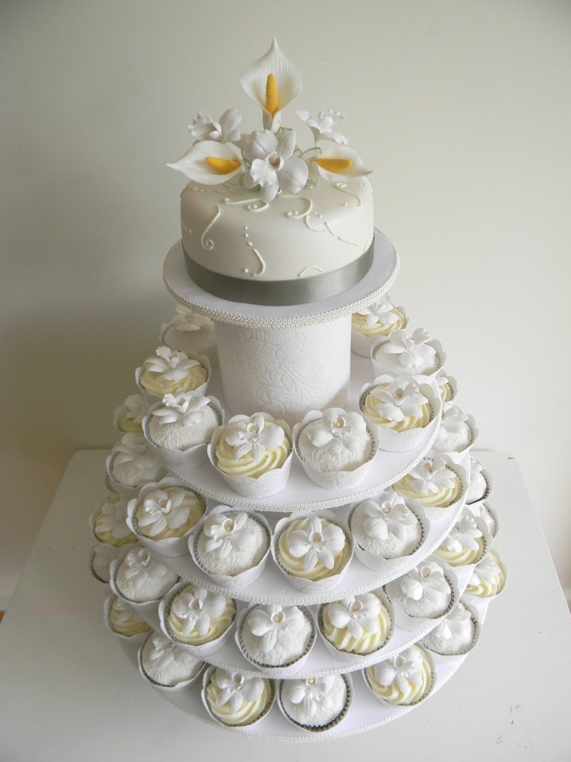 54+ Newest Wedding Cake Ideas With Cupcakes