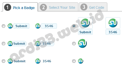 cara memasang tombol button stumbleupon pada blogspot dan wordpress