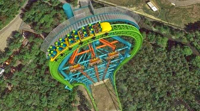 Roller Coaster Zumanjaro Paling Ekstrim di Dunia