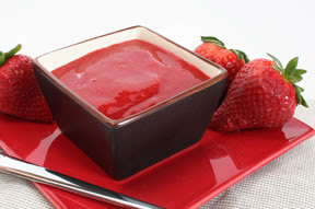 strawberry sauce description