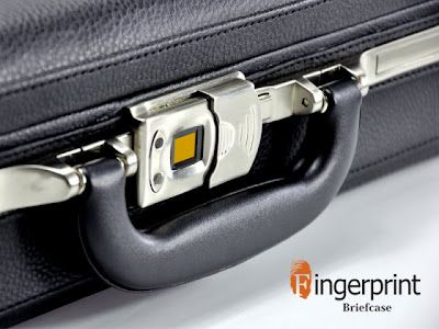 fingerprint briefcase