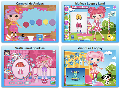 Juegos de Lalaloopsy para vestir