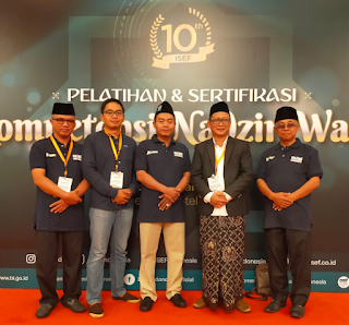 Wizstren Lampung Lulus Ukom Nazir Kompeten, Komitmen Perkuat Pengelolaan Wakaf