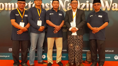 Pengurus Wizstren Lampung Sukses Lulus Uji Kompetensi Nazir dengan Sertifikasi BNSP