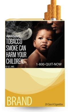 etiqueta anti tabaco