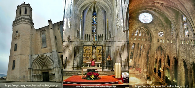 Exterior e Interior da Catedral de Girona