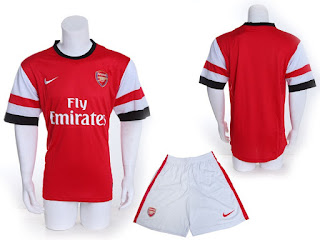 Kostum Home Arsenal 2012-2013