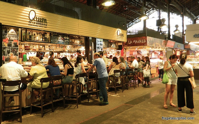 Restaurante Quim de la Boqueria, Mercado da Boqueria, Barcelona